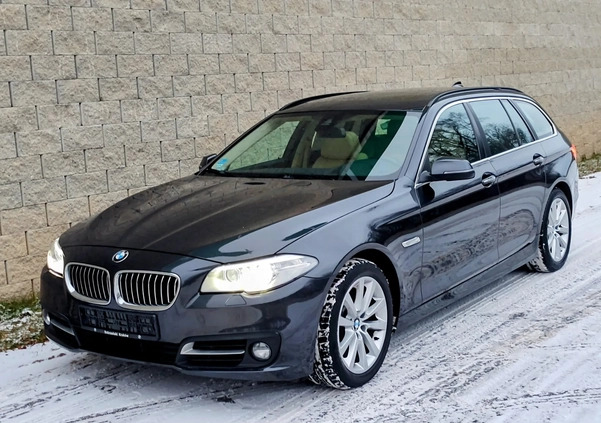 BMW Seria 5 cena 59900 przebieg: 175500, rok produkcji 2013 z Łódź małe 232